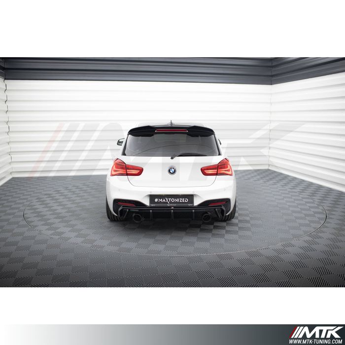 Diffuseur Maxton V3 BMW Serie 1 F20/F21 Facelift Pack-M Phase 2 2015 - 2019